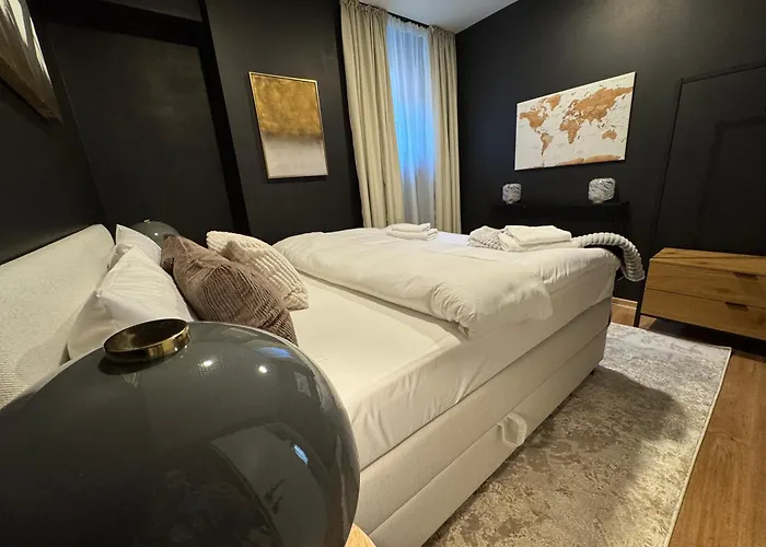 M-Stay Apartment 03, 24H Self-Check-In, U-Bahn Maximilianstrasse Нюрнберг